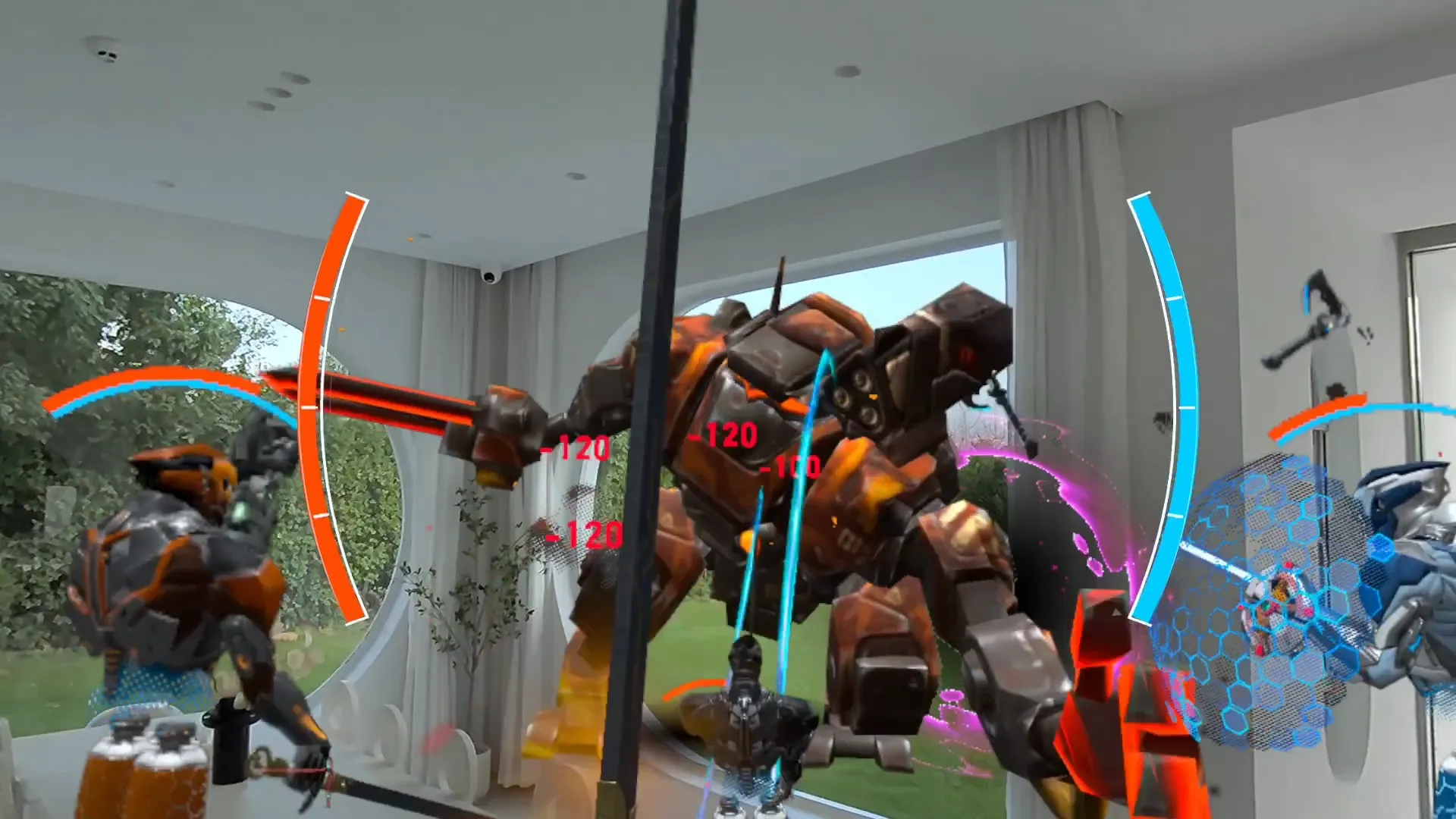 Superhero IRL Meta Quest MR game screenshot
